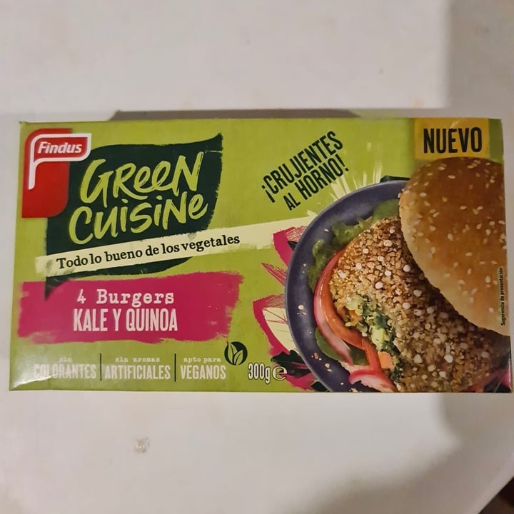 photo of Findus Kale y quinoa burgers shared by @daytruji on  15 Dec 2020 - review