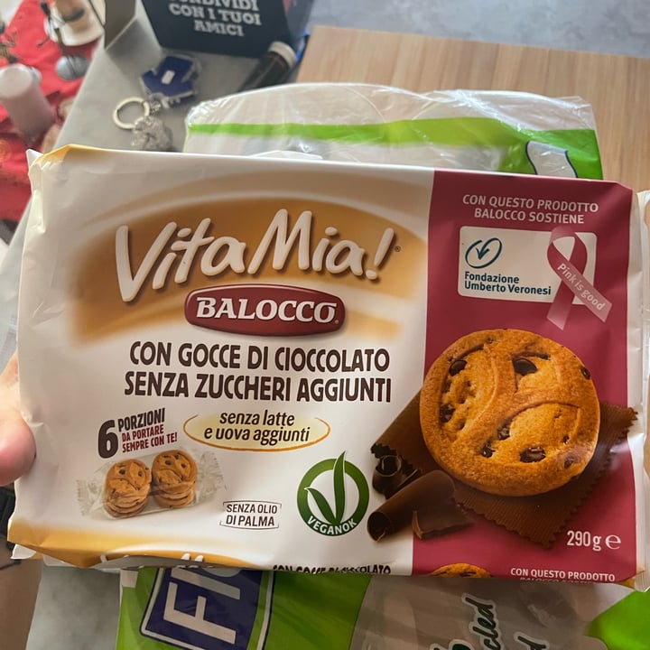 photo of Balocco vita mia con gocce di cioccolato senza zuccheri aggiunti shared by @antonellamaione on  27 Jun 2022 - review
