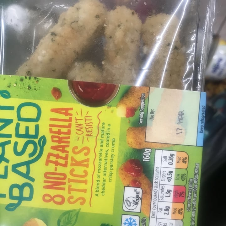 photo of ASDA Plant based nozarella sticks shared by @vixen on  11 Mar 2020 - review