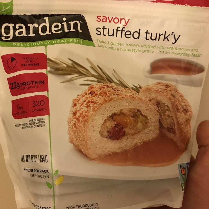 review photo of Gardein Savory Stuffed Turk’y shared by @esanford on 01 Jan 2021 - review