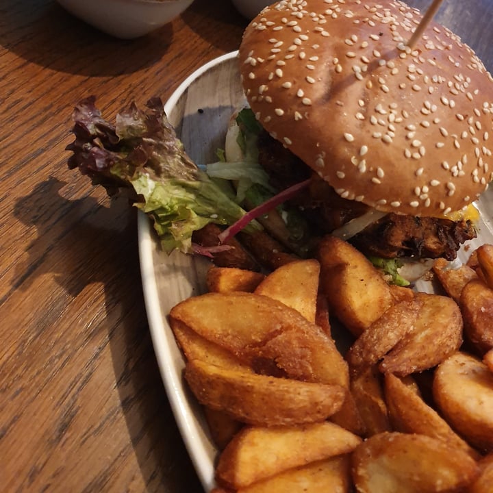 photo of Apple & Eve Vegan & Simply Natural Burger shared by @lizamarie on  24 Apr 2020 - review
