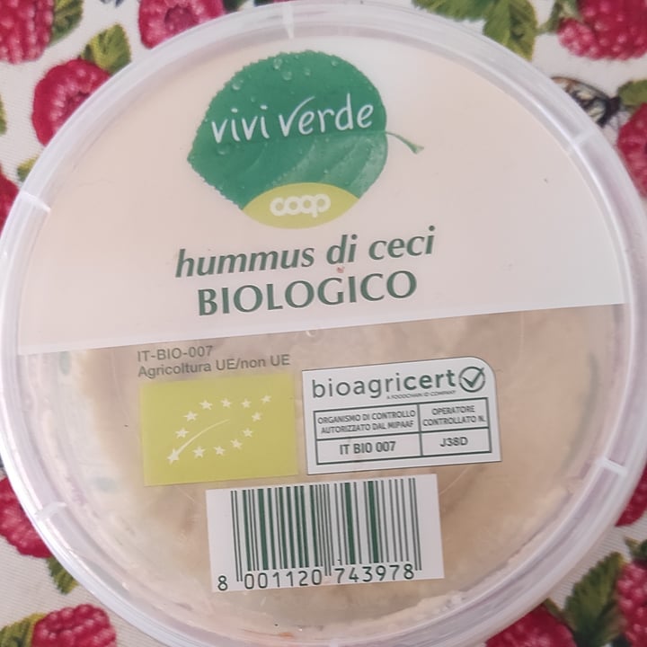 photo of Vivi Verde Coop Hummus Di Ceci shared by @alessandraaaa on  26 Sep 2022 - review