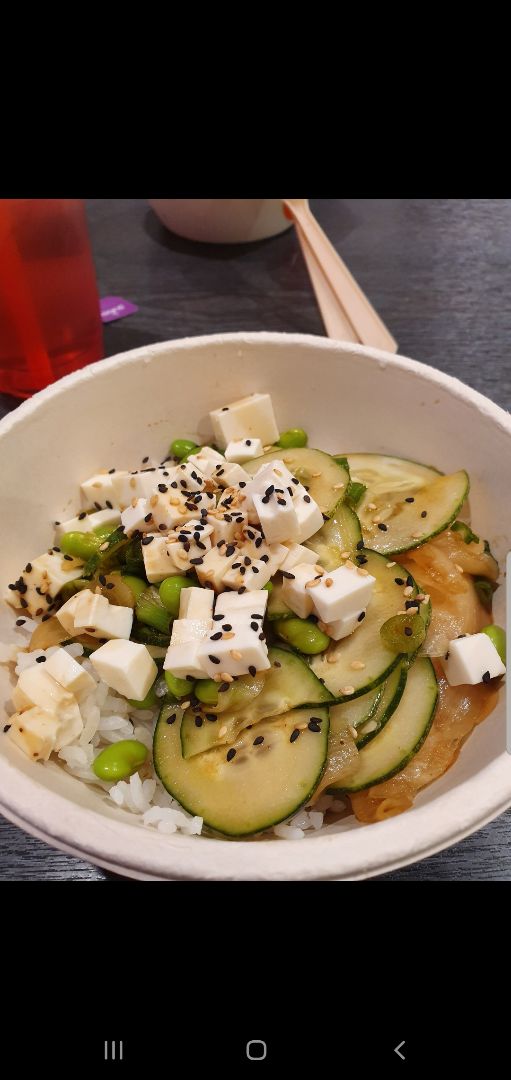 review photo of Pink Fish Rice Bowl shared by @nuttybroccoli on 26 Mar 2020 - review
