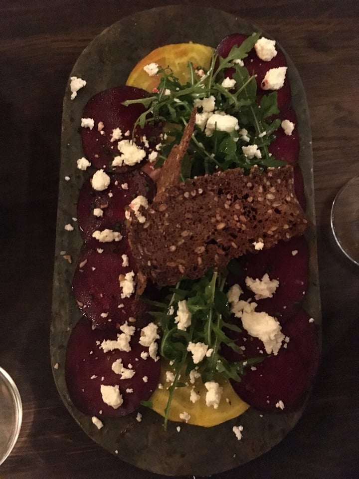 review photo of Spisestedet FEED Beetroot Carpaccio shared by @gems on 03 May 2019 - review