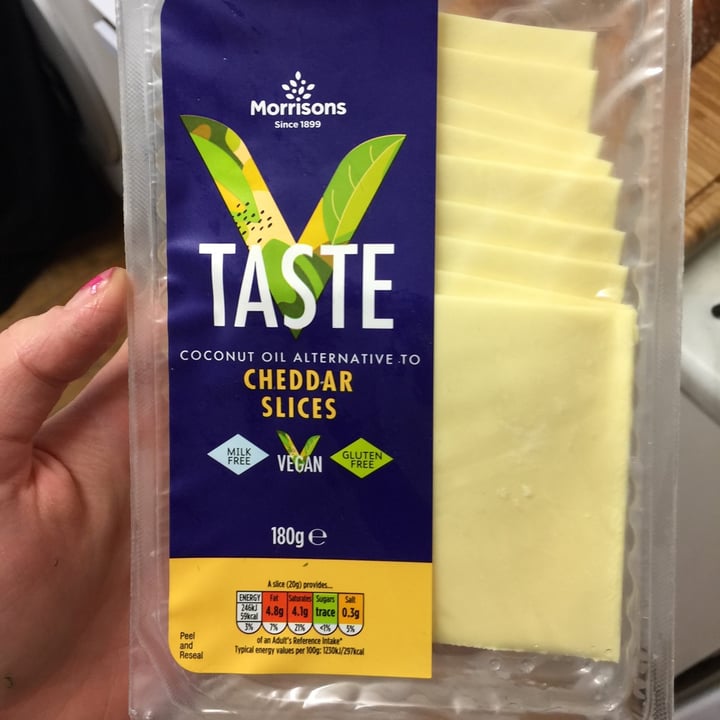 photo of Morrisons V Taste Cheddar Slices shared by @abi666 on  25 Sep 2020 - review