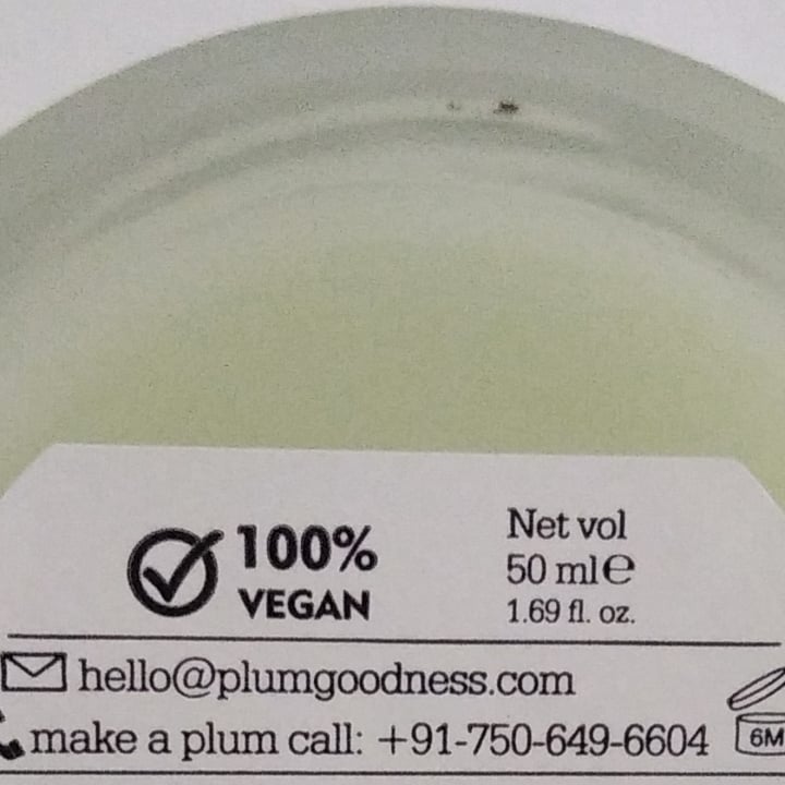 photo of Plum Green Tea Renewed Clarity Night Gel shared by @anjunj on  19 Apr 2021 - review