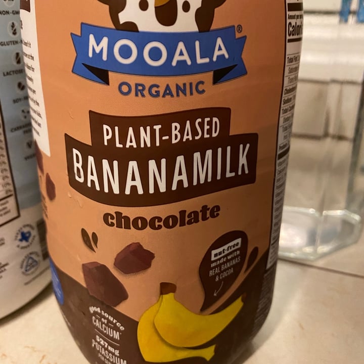 photo of Moola Organic Plant based Banana Milk Chocolate shared by @sandra741219 on  11 Aug 2021 - review
