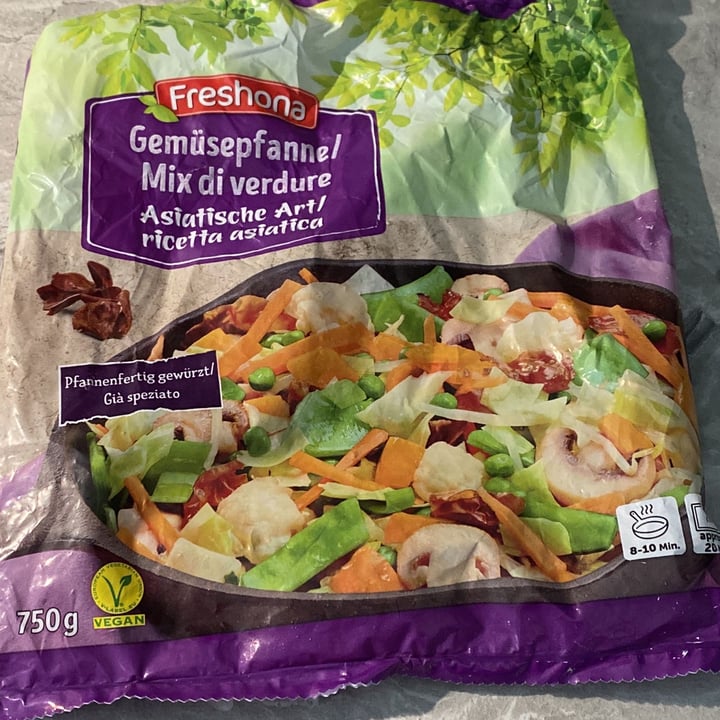 photo of Freshona Mix di verdure ricetta Asiatica shared by @lisa95 on  13 Mar 2022 - review