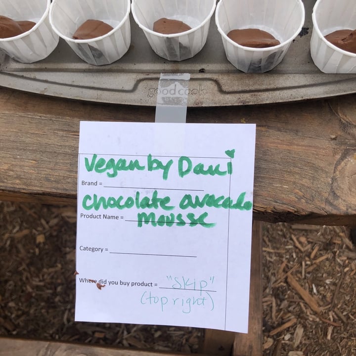 photo of Vegan By Dani Chocolate Avocado Mousse shared by @dshlik2 on  15 May 2021 - review