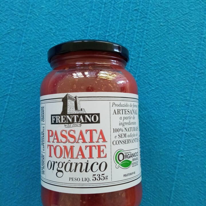 review photo of Frentano Passata de tomate orgĂąnica shared by @naturalbrazil on 13 Apr 2022 - review