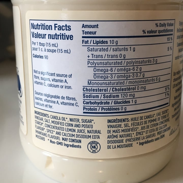 review photo of Hellmann’s Dressing & Spread shared by @briannag on 17 Jun 2021 - review