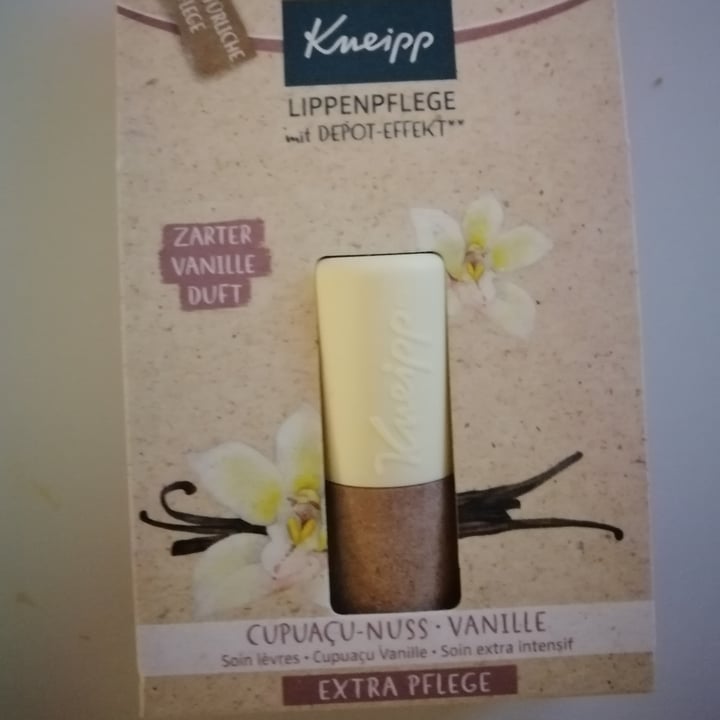 photo of Kneipp Lip care vanilla shared by @castiel on  13 Jan 2022 - review