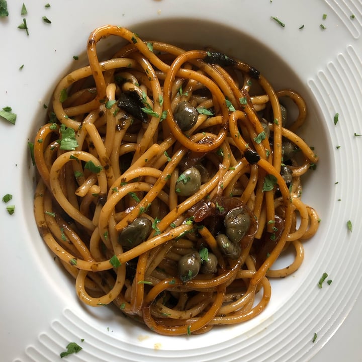 review photo of La Tecia Vegana Bigoli In Salsa shared by @zzzen on 27 Oct 2022 - review