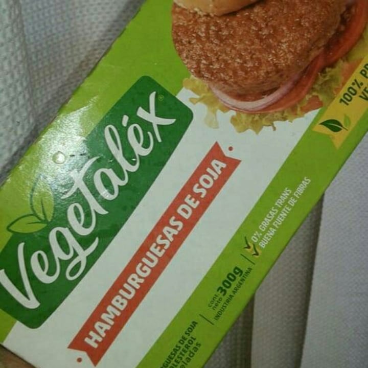 photo of Vegetalex Hamburguesas de Soja shared by @florvegan on  03 Jun 2020 - review
