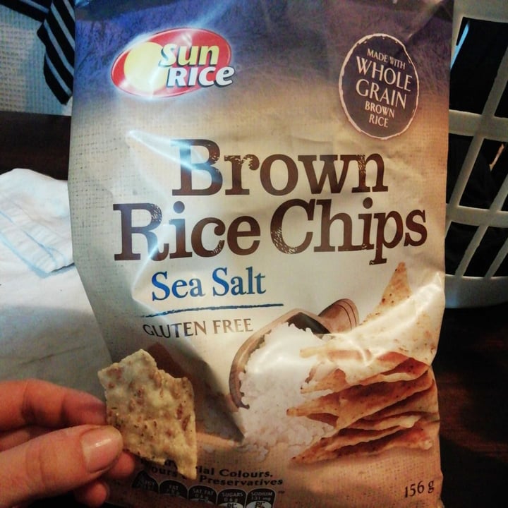 photo of Sunrice Brown Rice Chips Sea Salt shared by @ninouminou on  20 Aug 2019 - review