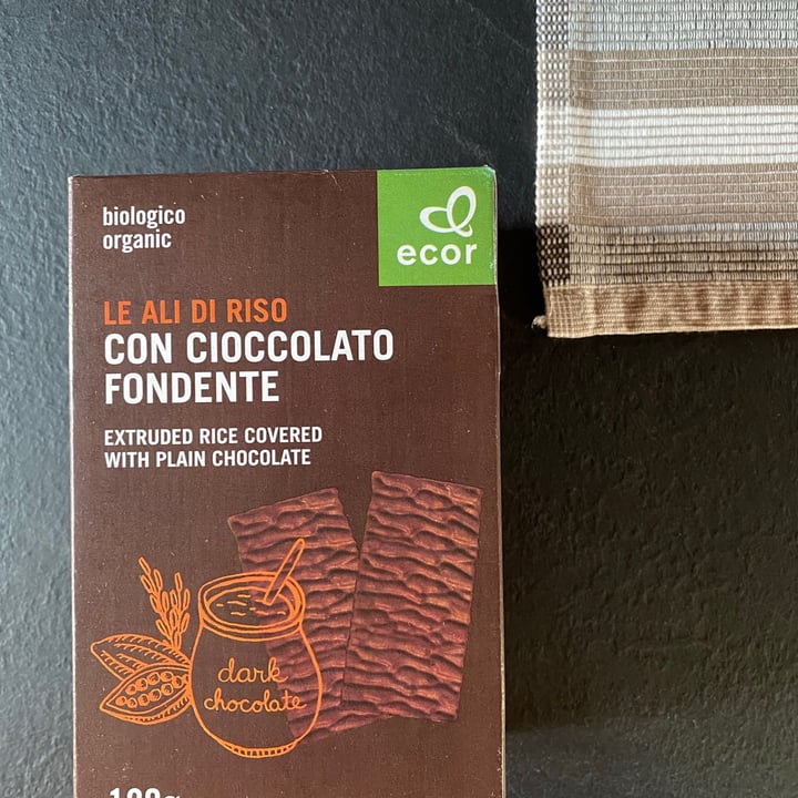 photo of Ecor Gallette di riso con cioccolato fondente shared by @oiramolaix on  11 Apr 2021 - review