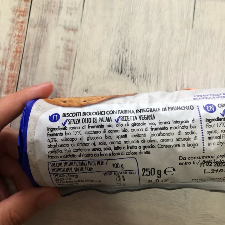photo of Fior di Loto Biscotti digestive shared by @alenonesiste on  26 Aug 2022 - review