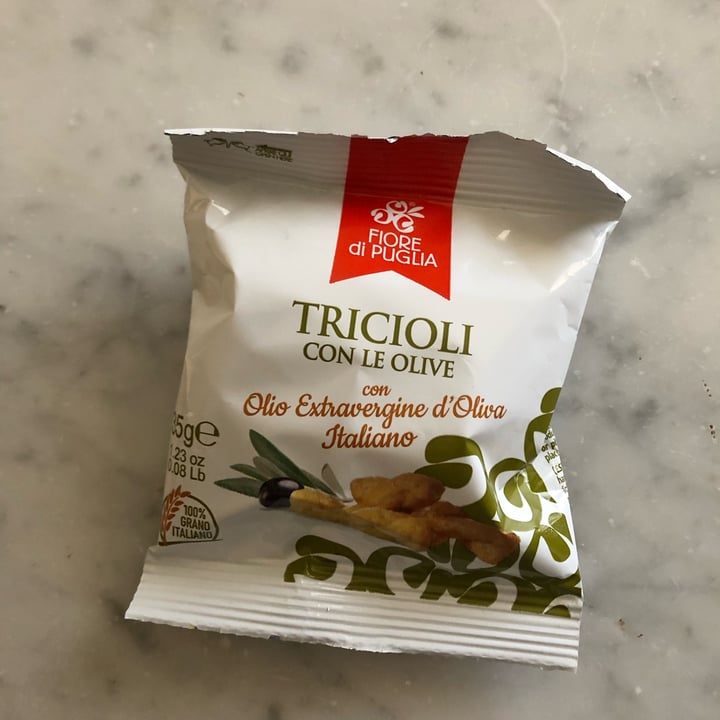 photo of Fiore di Puglia tricioli alle olive shared by @flaminiac on  27 Apr 2022 - review