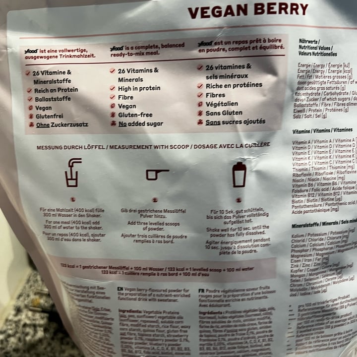 review photo of Yfood complete meal shared by @fabiocchi on 15 Oct 2022 - review