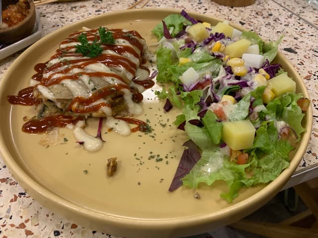 Photo of the dish “Kale N’ Bean Lasagna”