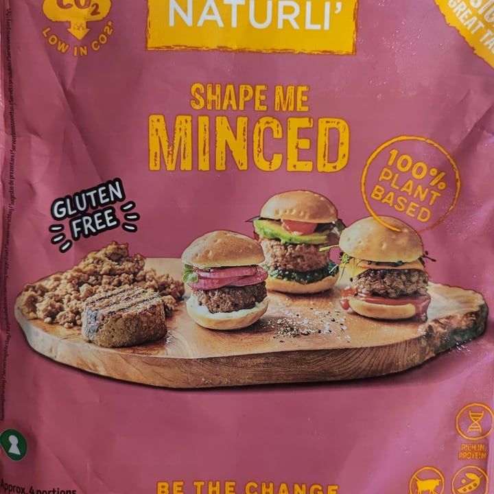 photo of Naturli' Shape Me Minced shared by @arsone on  10 Nov 2022 - review