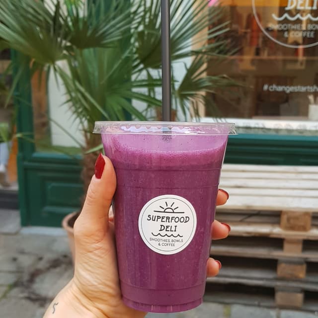 Photo of the dish “Blueberry Protein Shake”