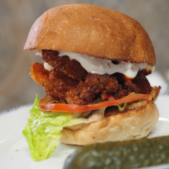 Photo of the dish “Hen Of The Woods Burger”