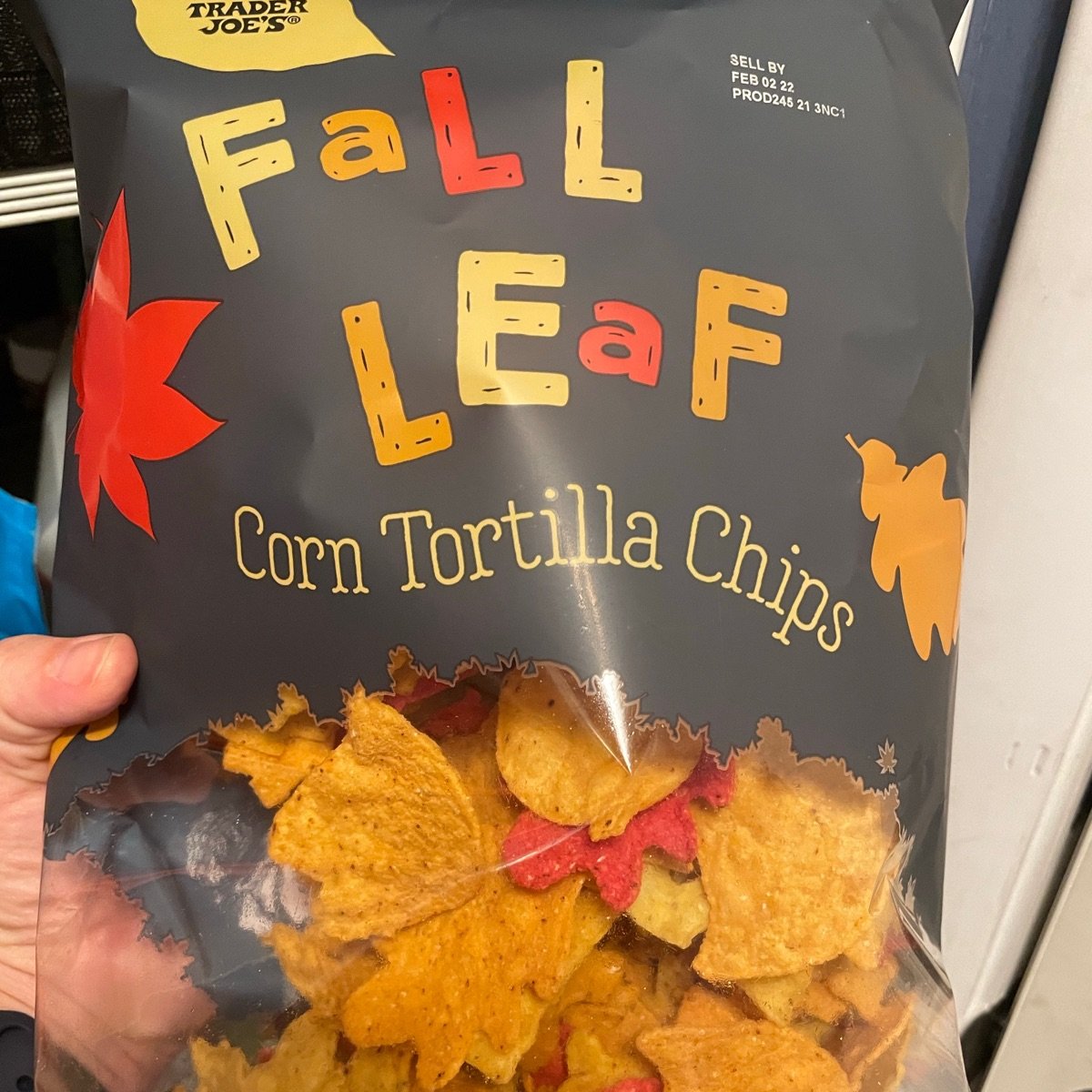 Trader Joe's Fall Leaf Corn Tortilla Chips Reviews abillion