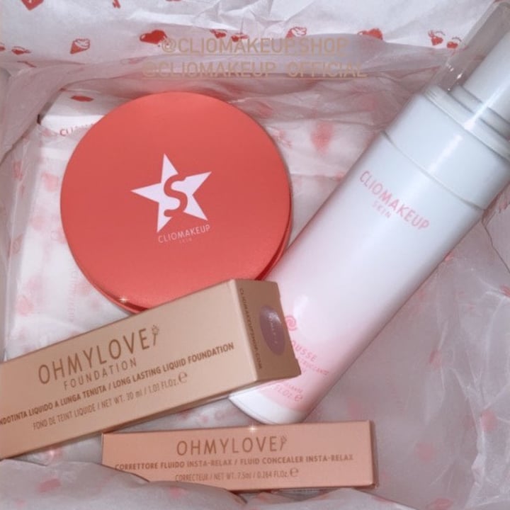 review photo of Clio Makeup Correttore + fondotinta OhMyLove shared by @vevvesped on 24 Apr 2022 - review