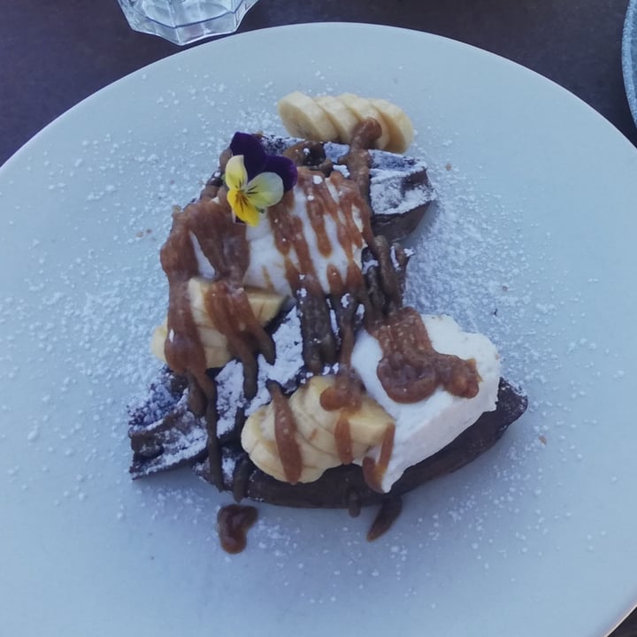 review photo of Big Dog Café - Franschhoek Chocolate waffle shared by @carlyncarolissen on 21 Oct 2020 - review