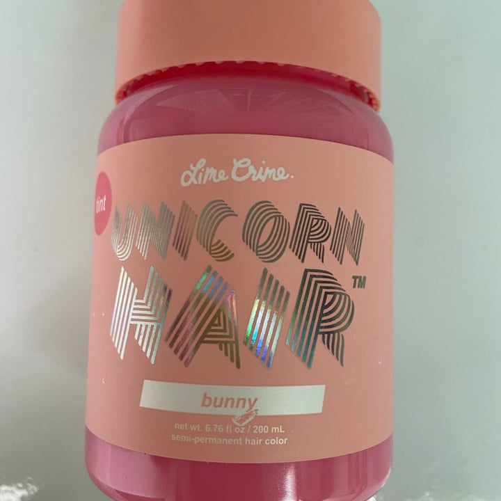 photo of Lime Crime Unicorn Hair Bunny shared by @marianamontanozv on  03 Jun 2021 - review