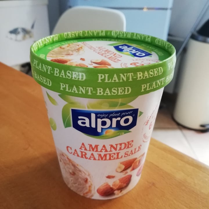 photo of Alpro Almond Salted Caramel Ice Cream shared by @bahoombie on  13 Feb 2021 - review