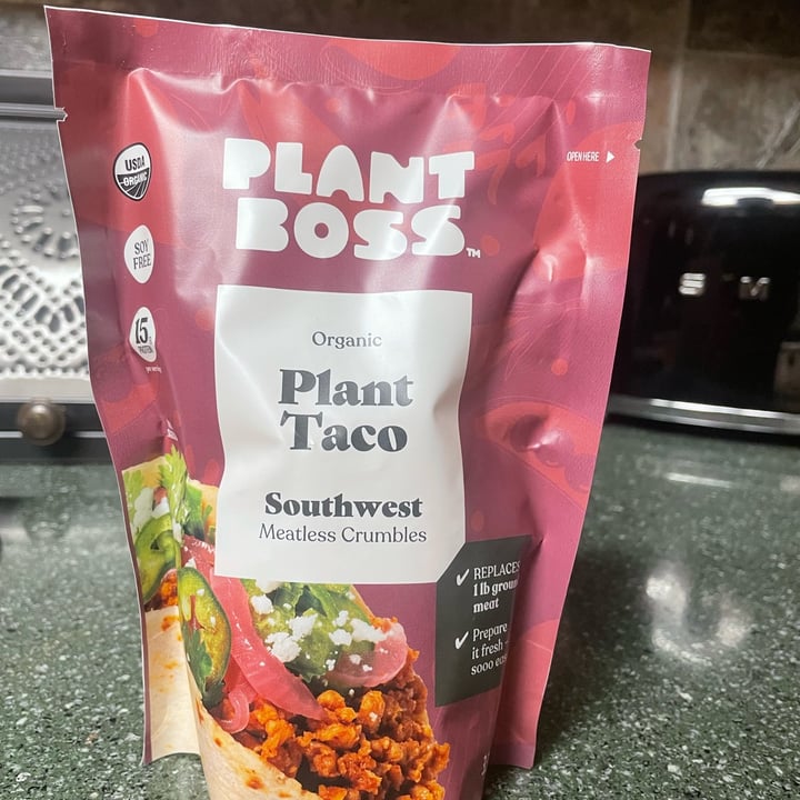 photo of Plant Boss Organic Plant Taco shared by @julie4theanimals on  21 Nov 2022 - review