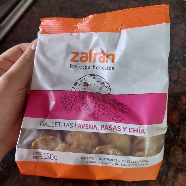 review photo of Zafran Galletitas De Avena, Pasas Y Chía shared by @larapallotta on 04 Nov 2021 - review