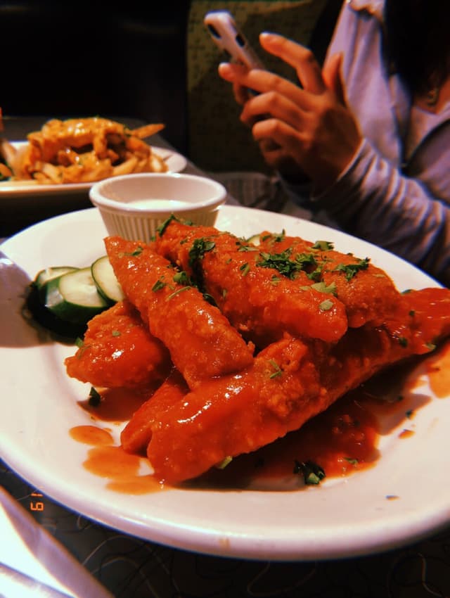 Photo of the dish “Buffalo chicken burger”