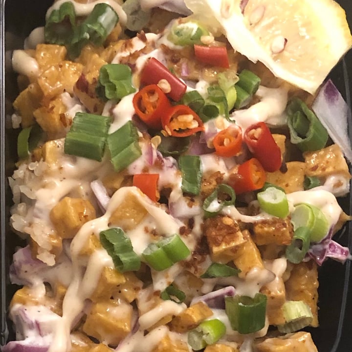 review photo of CASA manila Vegan Tofu Sisig With Fried Garlic Rice And Vegetable Chop Suey shared by @jasveganlife on 09 Feb 2021 - review