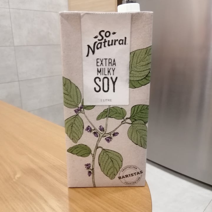 photo of So Natural Extra Milky Soy Milk shared by @moralcompassion4all on  14 Dec 2020 - review