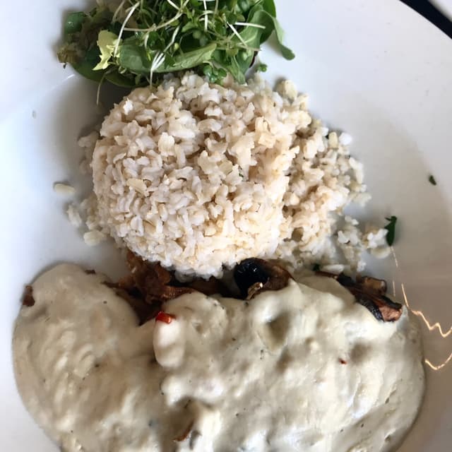 Photo of the dish “Seitan Stroganoff”