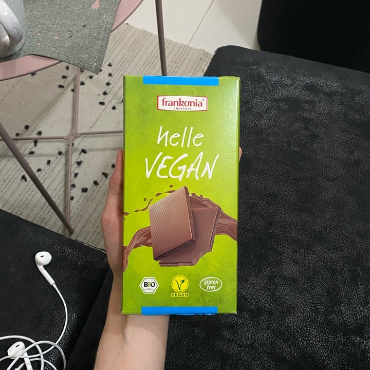 photo of Frankonia Chocolat Helle Vegan shared by @kittali on  11 May 2022 - review