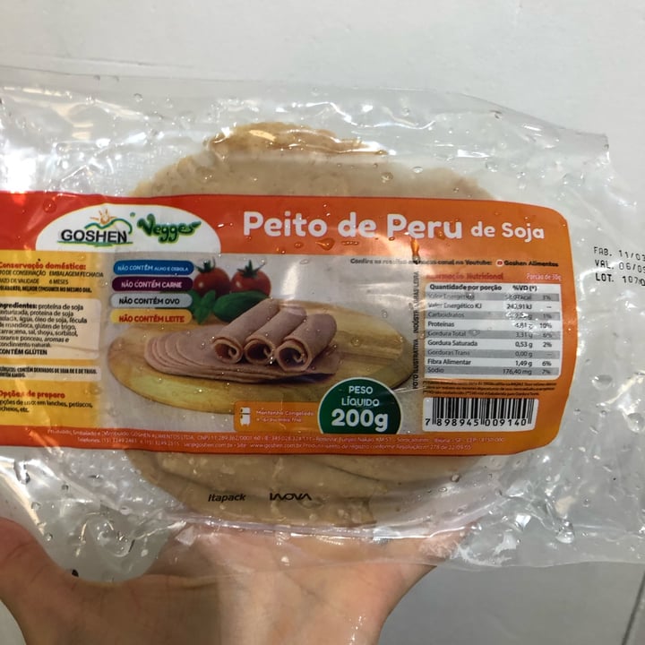 review photo of Goshen Peito De Peru De Soja shared by @rseidel on 14 May 2022 - review