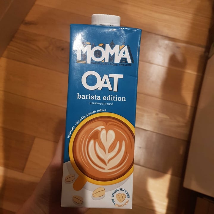 review photo of MOMA Oat Barista Edition Unsweetened shared by @konstancjas on 01 Dec 2020 - review