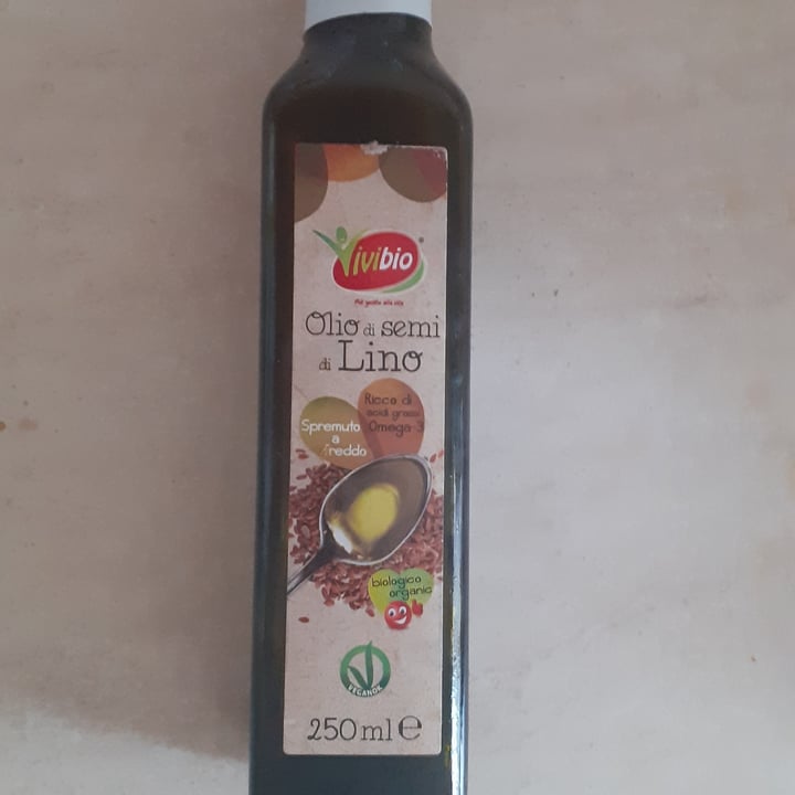 photo of Vivibio Olio di Semi Di Lino shared by @carmenveg on  23 Jul 2022 - review