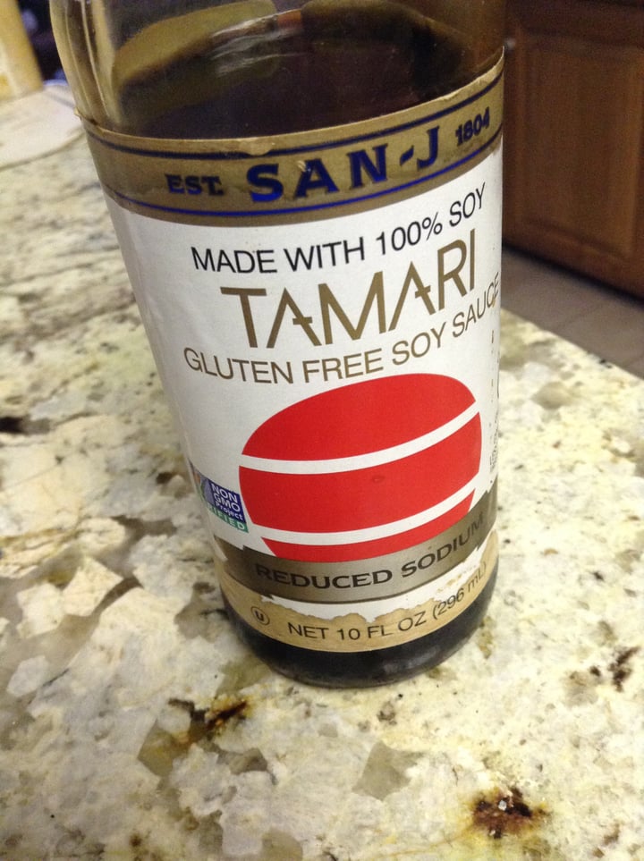 photo of San-J Tamari Gluten free Soy sauce shared by @alex on  01 Dec 2018 - review