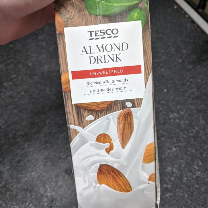 photo of Tesco Almond Milk (sweetened) shared by @yehudissum on  18 Sep 2020 - review