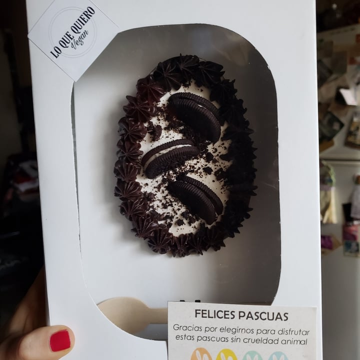 photo of Lo que quiero vegan Huevo De Pascua shared by @an77ihumanx on  01 May 2021 - review