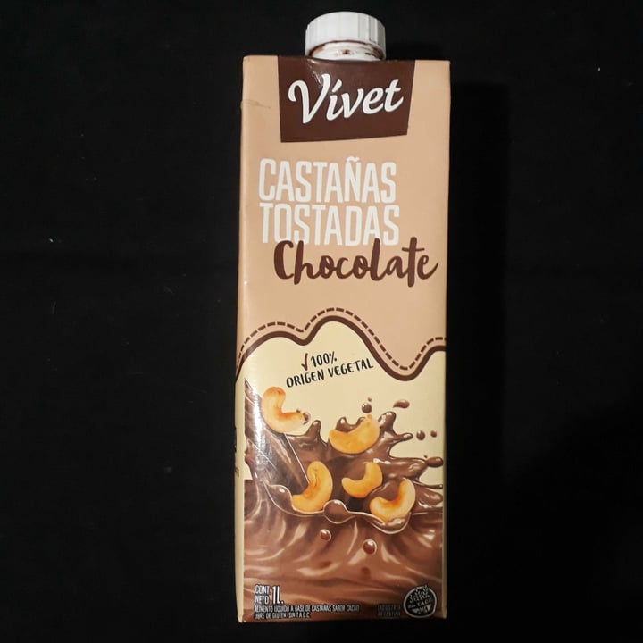photo of Vívet Leche de Castañas Tostadas sabor Chocolate shared by @soledadvegana1 on  19 Mar 2022 - review