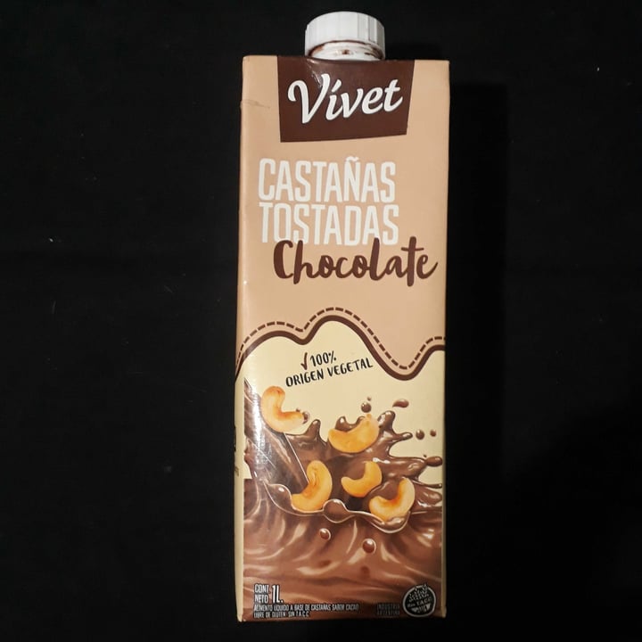 review photo of Vívet Leche de Castañas Tostadas sabor Chocolate shared by @soledadvegana1 on 19 Mar 2022 - review