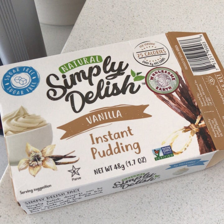 review photo of Simply Delish Instant Vanilla Pudding shared by @reecebez on 03 Sep 2021 - review