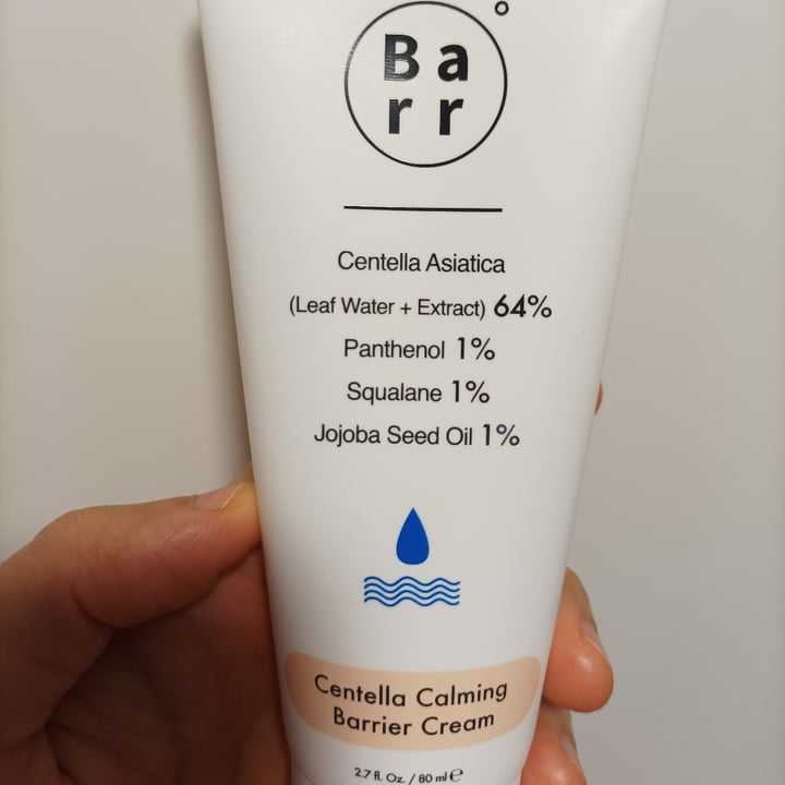review photo of Barr Barrier cream shared by @aliciagilmag on 06 Dec 2021 - review