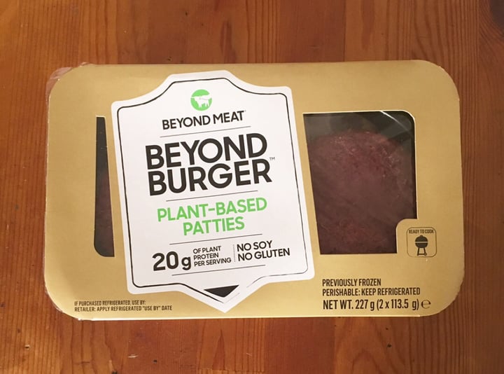 review photo of Beyond Meat Beyond Burger Plant-Based Patties shared by @marinalmeida on 29 Aug 2019 - review